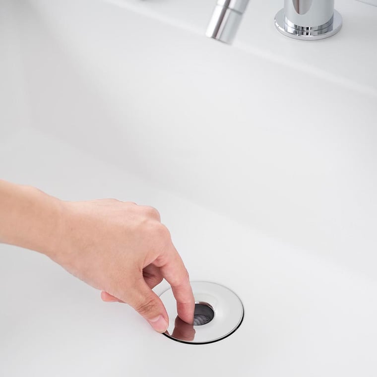 洗面排水口ゴミ受けネットホルダー タワー 山崎実業 公式 tower 1681 シルバー