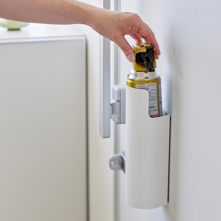 マグネット目隠しスプレーホルダー タワー 山崎実業 公式 tower 8237 8238 ホワイト ブラック