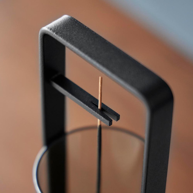 お香スタンド タワー 灰飛び防止カバー付き 山崎実業 公式 tower 10013 10014 ホワイト ブラック 送料無料