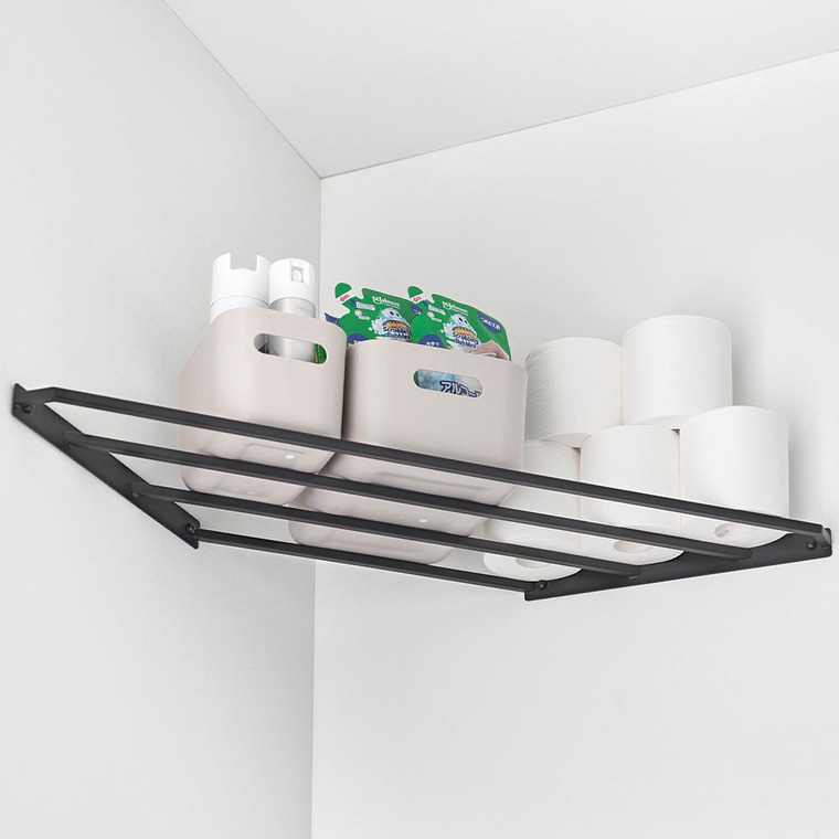 コーナーハンガーラック タワー 石こうボード壁対応 山崎実業 公式 tower 10017 10018 ホワイト ブラック 送料無料