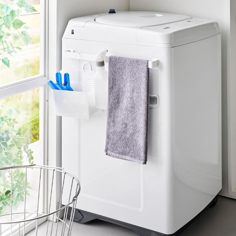 フィルムシートタオルハンガー タワー W43 山崎実業 公式 tower 10023 10024 ホワイト ブラック / 43cm タオル掛け