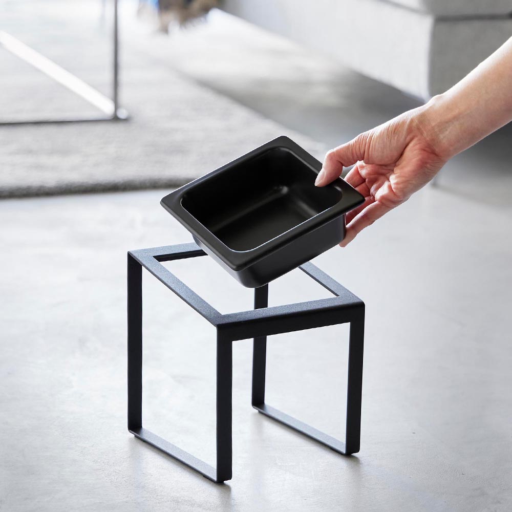 ペットフードボウルスタンド タワー 斜めハイタイプ 山崎実業 tower 10035 10036 ホワイト ブラック 送料無料