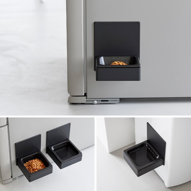 マグネットペットフードボウル タワー 山崎実業 公式 tower 10043 10044 ホワイト ブラック 送料無料