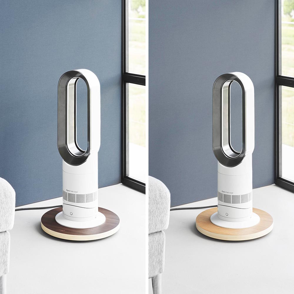 インテリア低台車 リン ラウンド 山崎実業 公式 RIN 10062 10063 ブラウン ナチュラル / 平台車 耐荷重30kg 送料無料