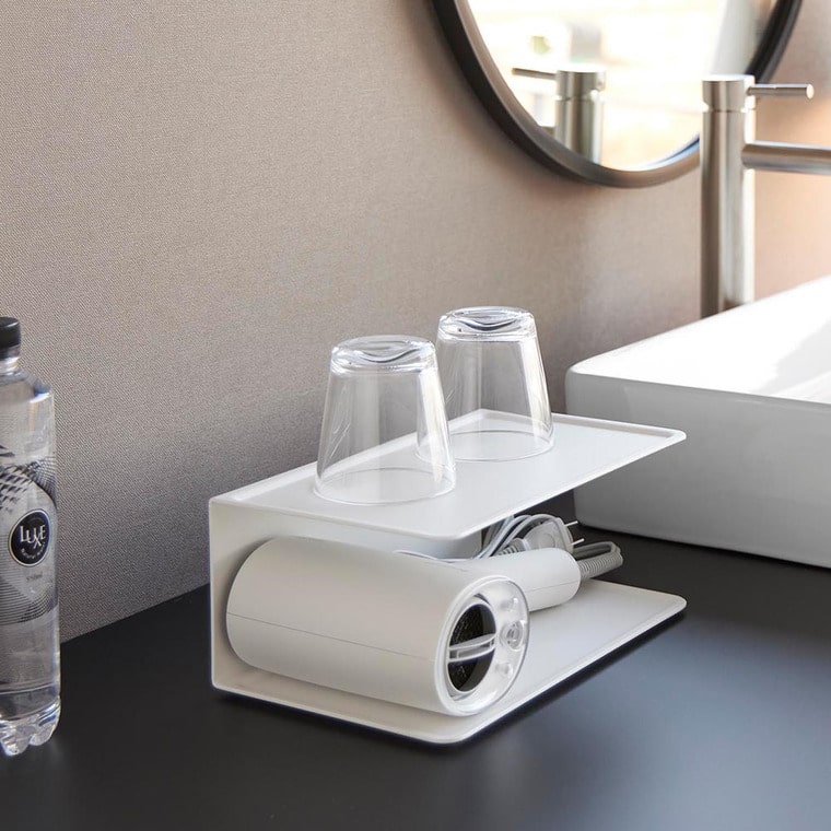 アメニティー収納 タワー 2段 山崎実業 公式 tower 10092 10093 ホワイト ブラック 送料無料