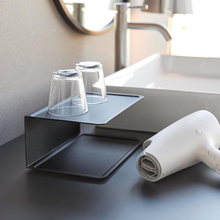 アメニティー収納 タワー 2段 山崎実業 公式 tower 10092 10093 ホワイト ブラック 送料無料