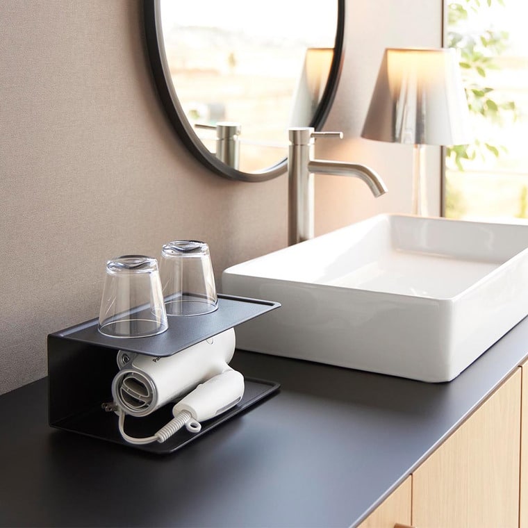 アメニティー収納 タワー 2段 山崎実業 公式 tower 10092 10093 ホワイト ブラック 送料無料