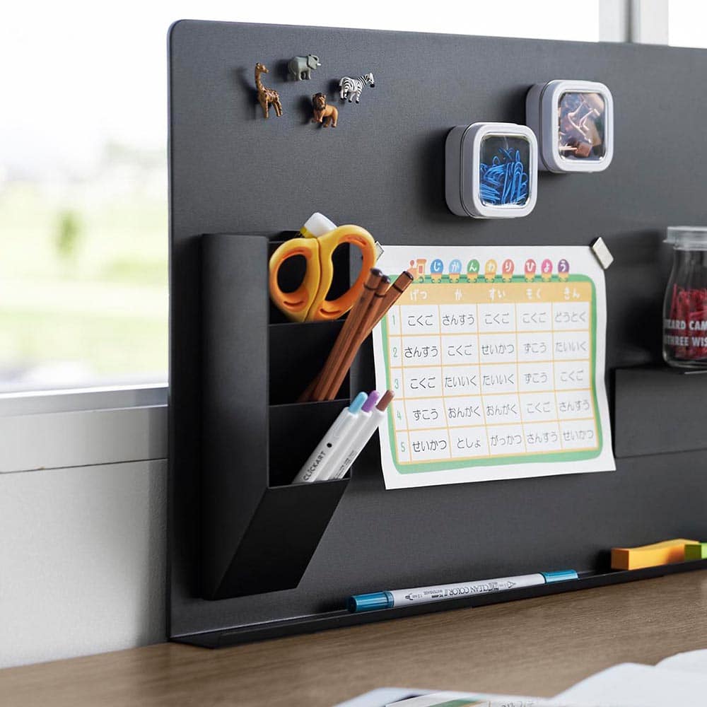 マグネットペンスタンド タワー スチールパネル対応 山崎実業 公式 tower 10096 10097 ホワイト ブラック