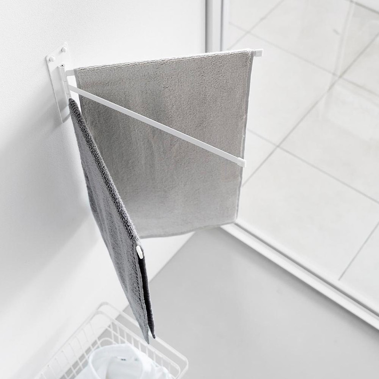 ウォールタオルハンガー タワー 3連 石こうボード壁対応 山崎実業 公式 tower 10098 10099 ホワイト ブラック / 3枚 タオル掛け 送料無料