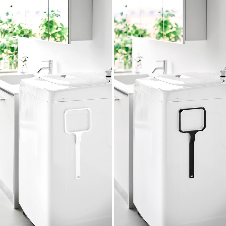 マグネット浴槽&洗濯槽ゴミ取りネットホルダー タワー 山崎実業 公式 tower 10117 10118 ホワイト ブラック