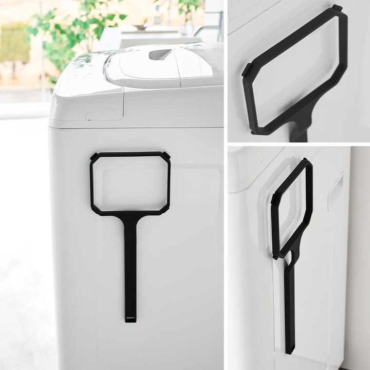 マグネット浴槽&洗濯槽ゴミ取りネットホルダー タワー 山崎実業 公式 tower 10117 10118 ホワイト ブラック