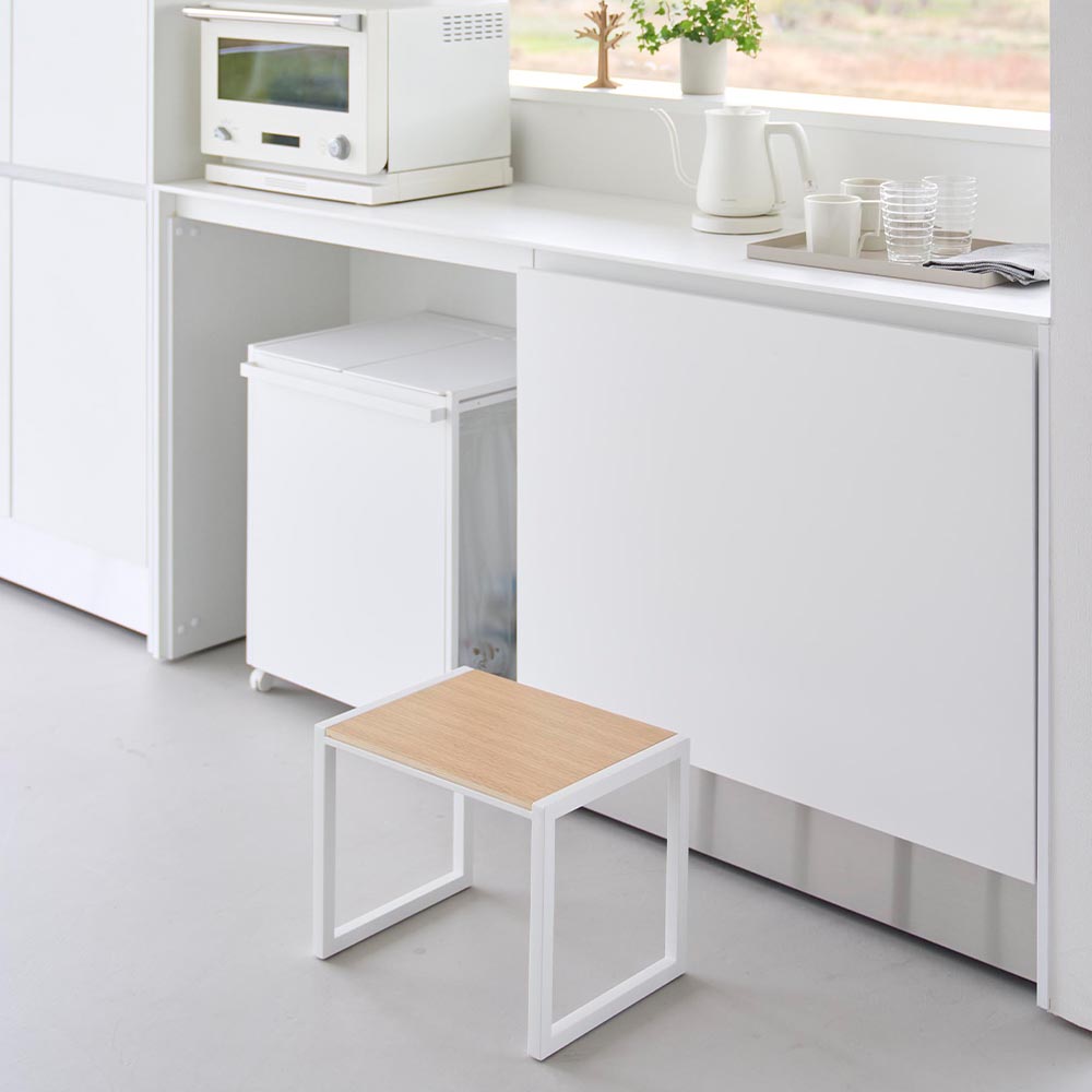 踏み台 タワー H30 山崎実業 tower 10123 10124 ホワイト ブラック / 高さ30cm 耐荷重100kg 送料無料