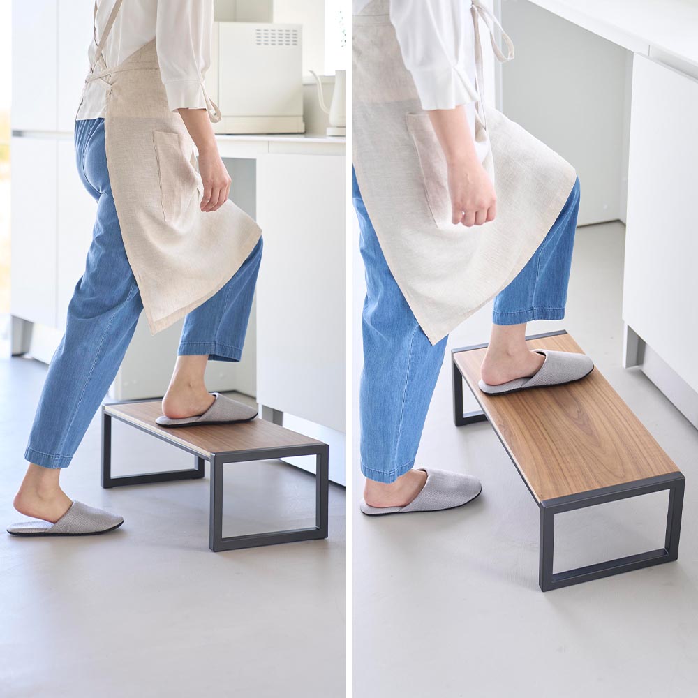 踏み台 タワー W60 山崎実業 tower 10125 10126 ホワイト ブラック / 幅60cm 高さ20.1cm 送料無料