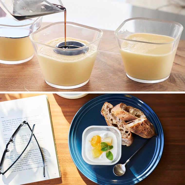 電子レンジ対応洗いやすい下ごしらえボウル タワー S3個組 山崎実業 tower 10127 クリア