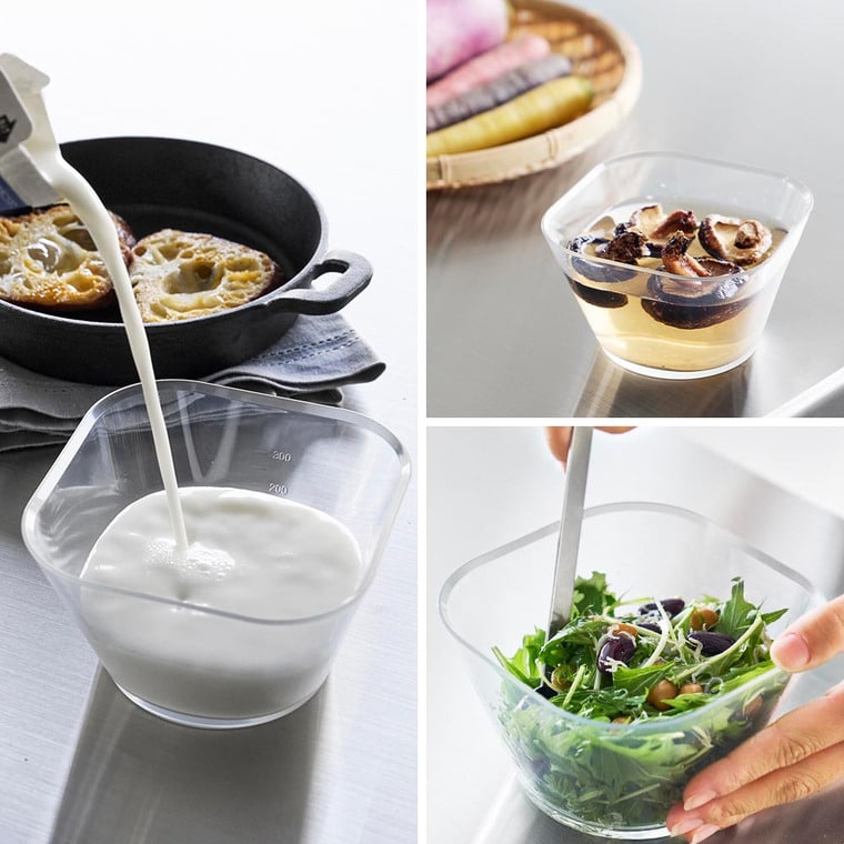 電子レンジ対応洗いやすい下ごしらえボウル タワー SML3点セット 山崎実業 tower クリア 10128 送料無料