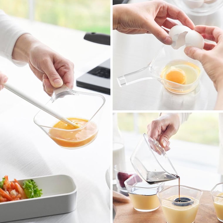 電子レンジ対応洗いやすいハンドル付き下ごしらえボウル タワー S 山崎実業 tower 10129 クリア