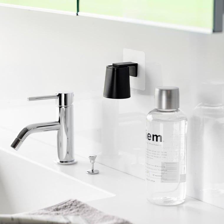 フィルムフックマグネットマウスウォッシュタンブラー タワー 山崎実業 tower 10131 10132 ホワイト ブラック