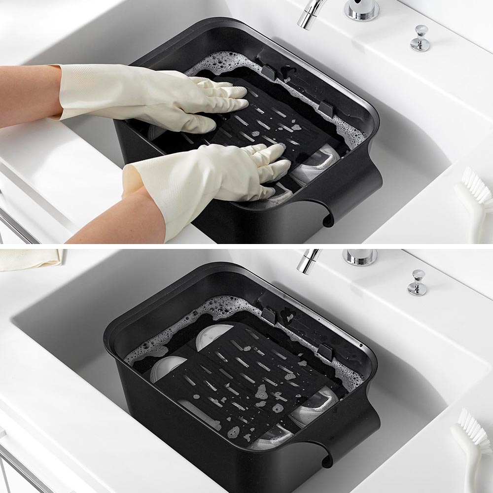 バケツで使える洗濯&浸け置き板 タワー 山崎実業 公式 tower 10133 10134 ホワイト ブラック