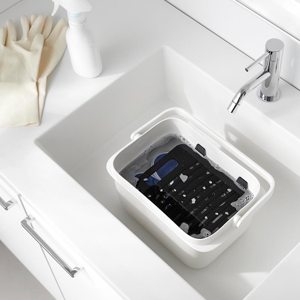 バケツで使える洗濯&浸け置き板 タワー 山崎実業 公式 tower 10133 10134 ホワイト ブラック