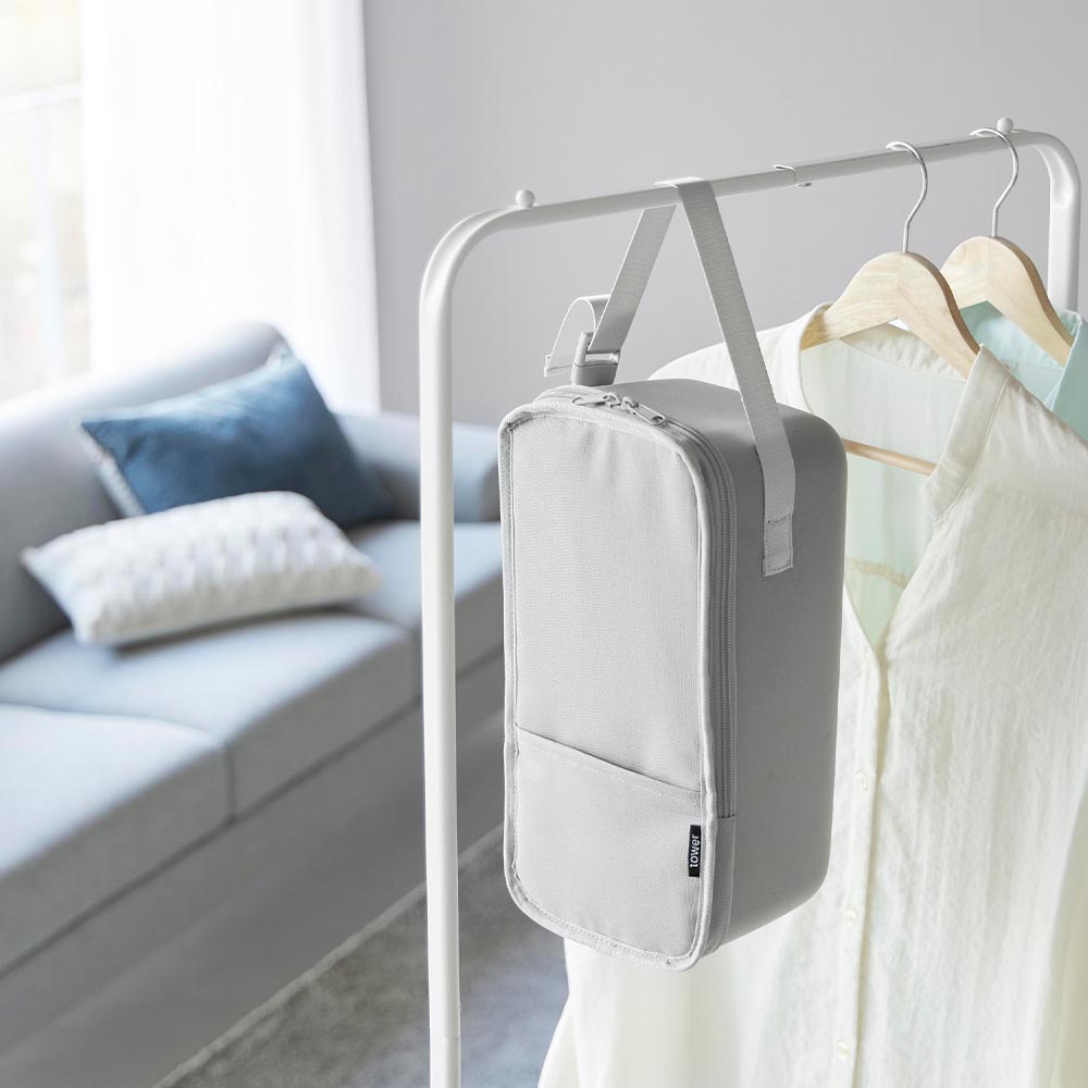 スチームアイロン収納ケース タワー 山崎実業 公式 tower 10137 10138 ライトグレー ブラック 送料無料