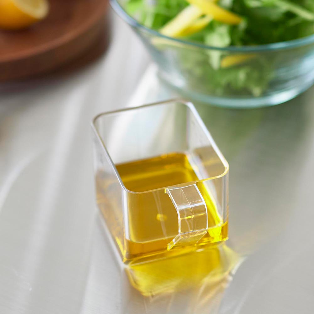 大さじも量れる計量カップ タワー 山崎実業 公式 tower 10143 10144 ホワイト ブラック / 200mL 大さじ 耐熱 食洗機対応 電子レンジ対応