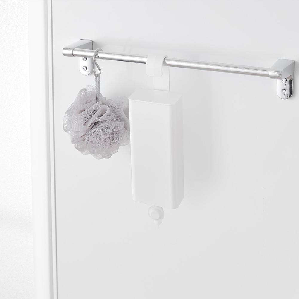 引っ掛けバスルーム詰め替えパウチディスペンサー収納ホルダー タワー S 山崎実業 tower 10149 10150 ホワイト ブラック