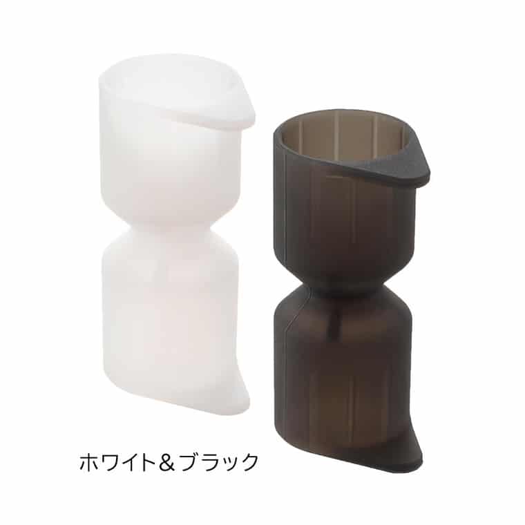 シリコーン折るポリジュースアイスカバー タワー 2色セット 山崎実業 tower 10163 ホワイト ブラック