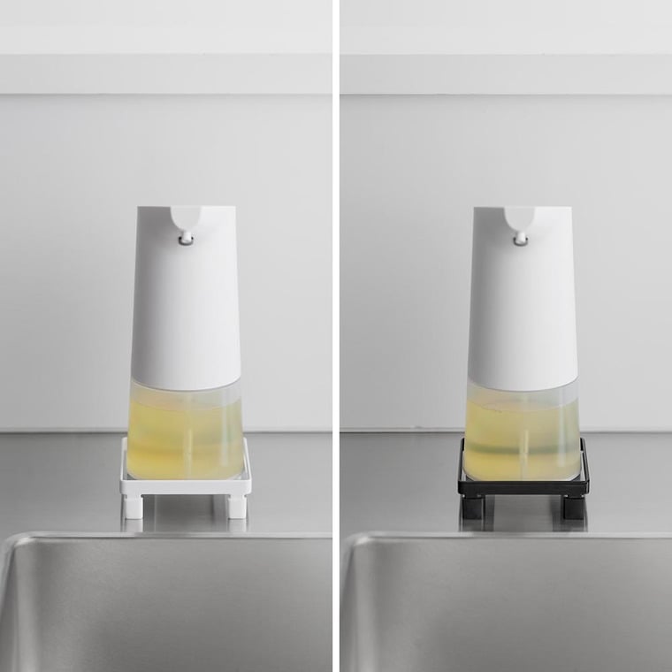 ソープディスペンサーラック タワー 山崎実業 公式 tower 10203 10204 ホワイト ブラック