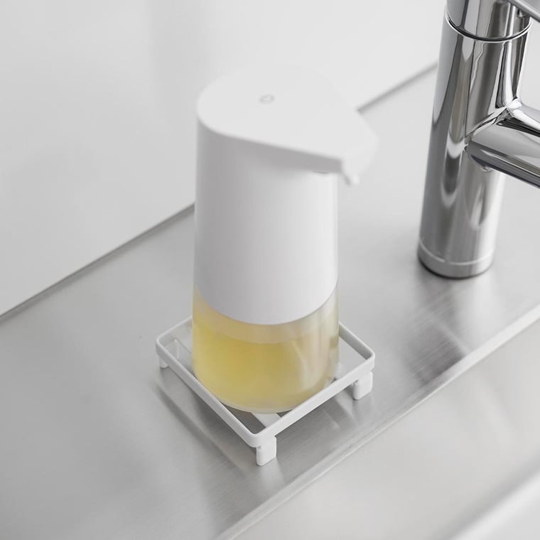 ソープディスペンサーラック タワー 山崎実業 公式 tower 10203 10204 ホワイト ブラック