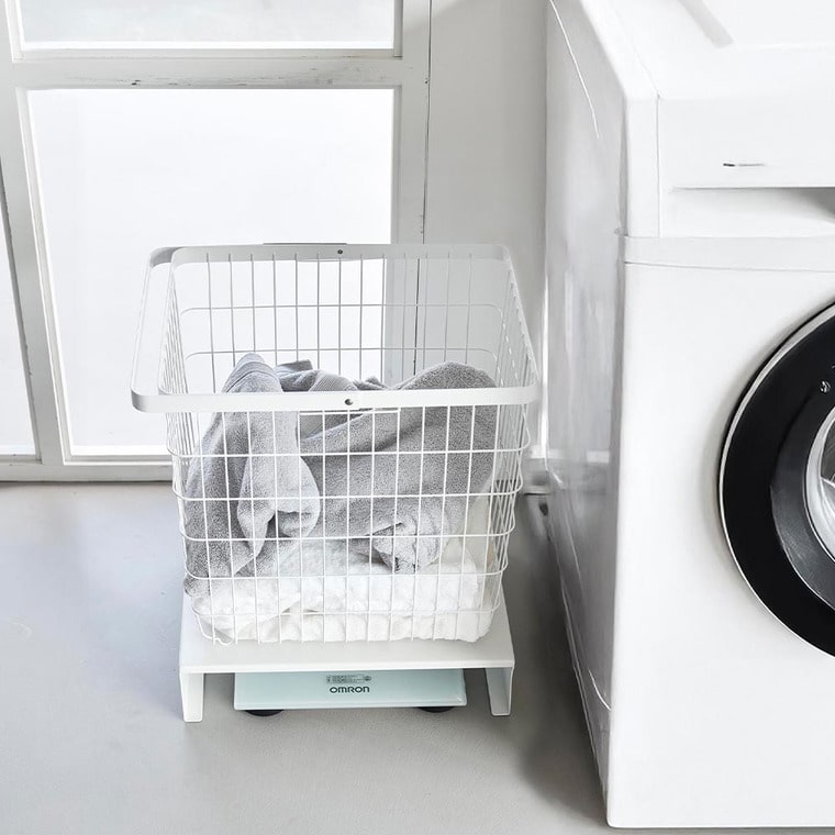 体重計上ラック タワー 山崎実業 公式 tower 10207 10208 ホワイト ブラック 送料無料