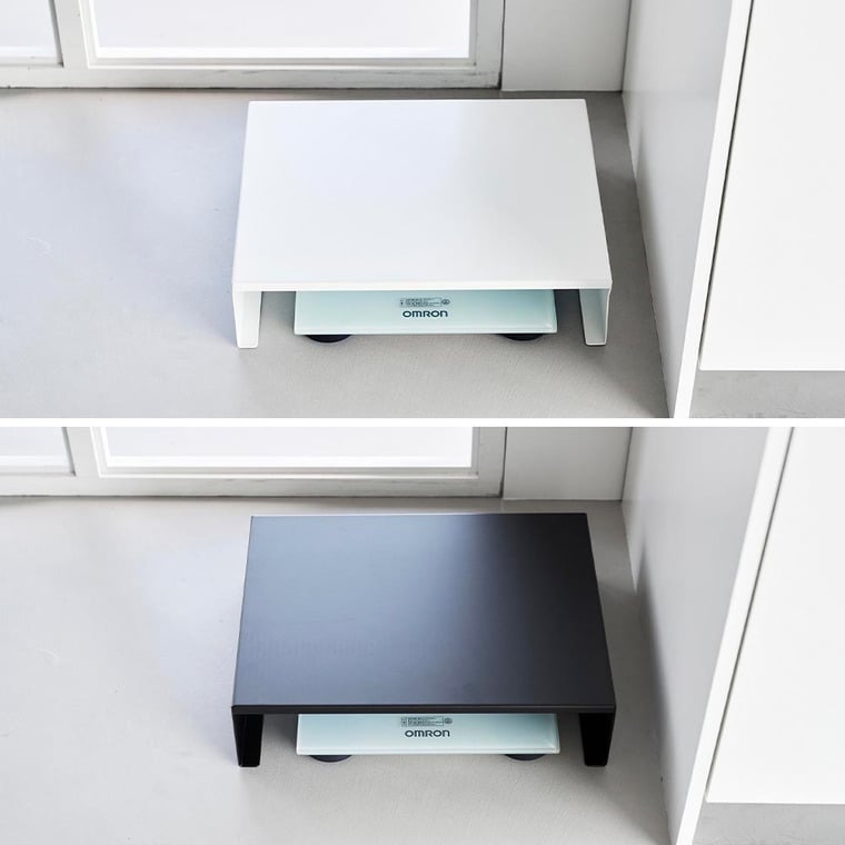 体重計上ラック タワー 山崎実業 公式 tower 10207 10208 ホワイト ブラック 送料無料