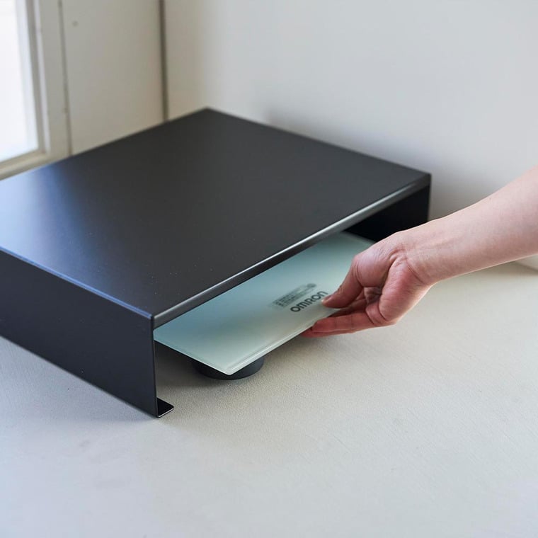 体重計上ラック タワー 山崎実業 公式 tower 10207 10208 ホワイト ブラック 送料無料