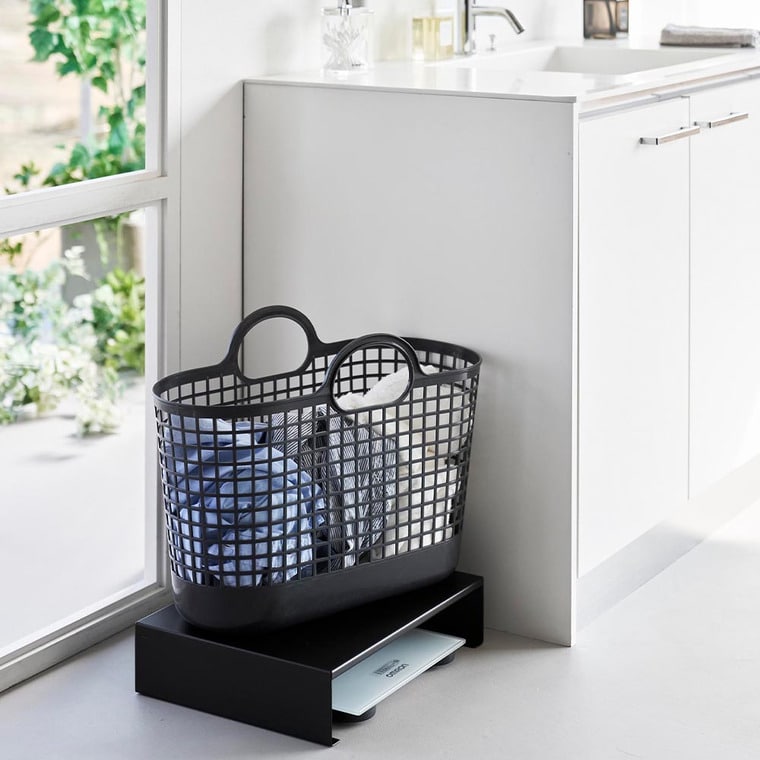 体重計上ラック タワー 山崎実業 公式 tower 10207 10208 ホワイト ブラック 送料無料