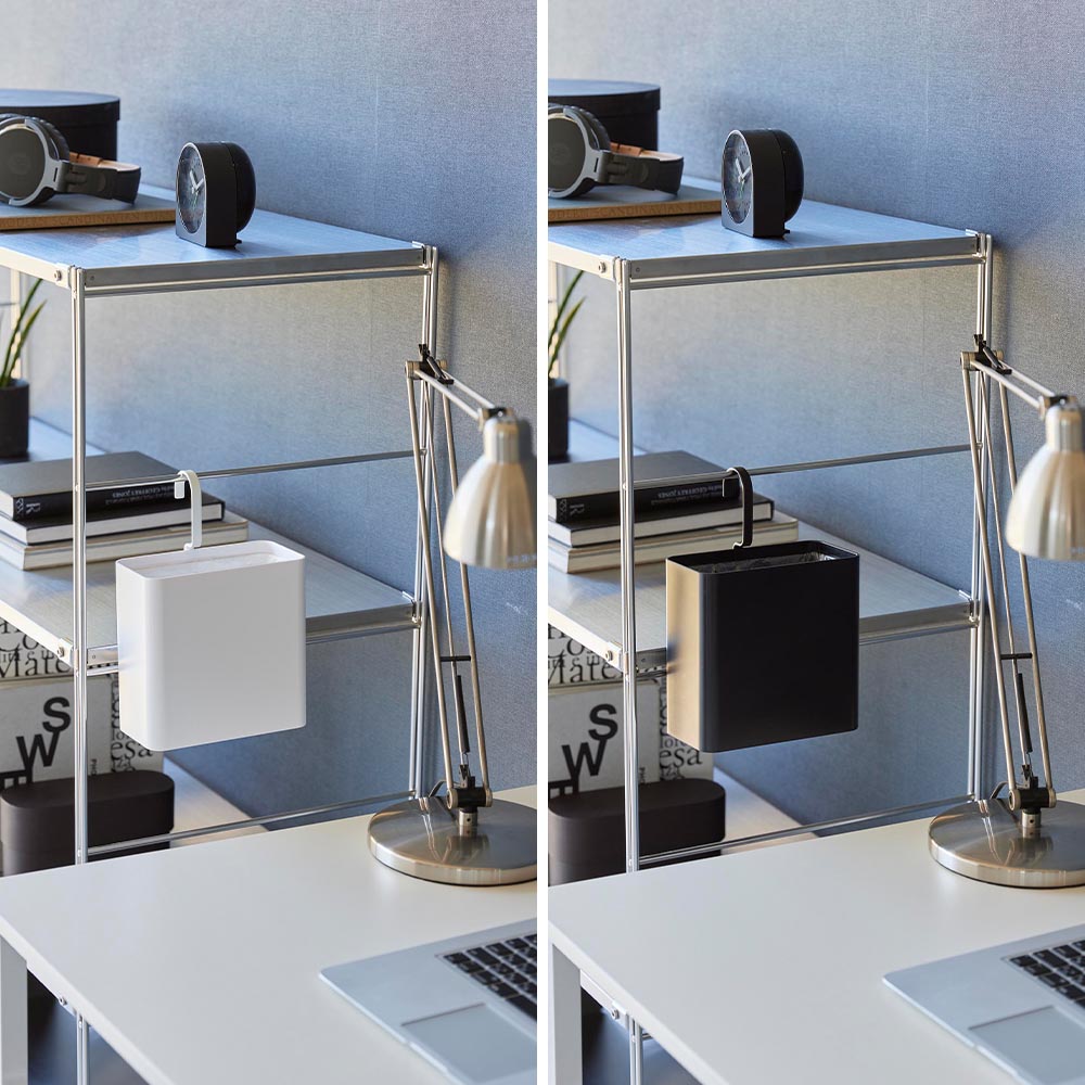 引っ掛けられるゴミ箱 タワー 山崎実業 公式 tower 10219 10220 ホワイト ブラック