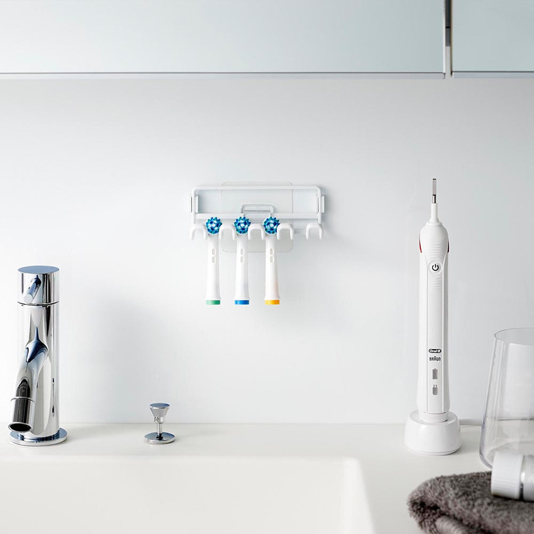 フィルムフック替え歯ブラシホルダー タワー 山崎実業 公式 tower 10223 10224 ホワイト ブラック