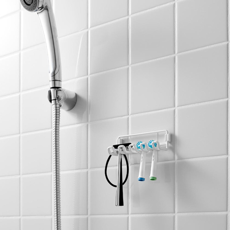 フィルムフック替え歯ブラシホルダー タワー 山崎実業 公式 tower 10223 10224 ホワイト ブラック