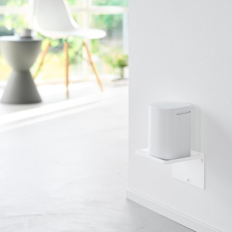 ウォールホームルーターラック タワー 石こうボード壁対応 山崎実業 tower 10231 10232 ホワイト ブラック