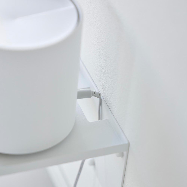 ウォールホームルーターラック タワー 石こうボード壁対応 山崎実業 tower 10231 10232 ホワイト ブラック