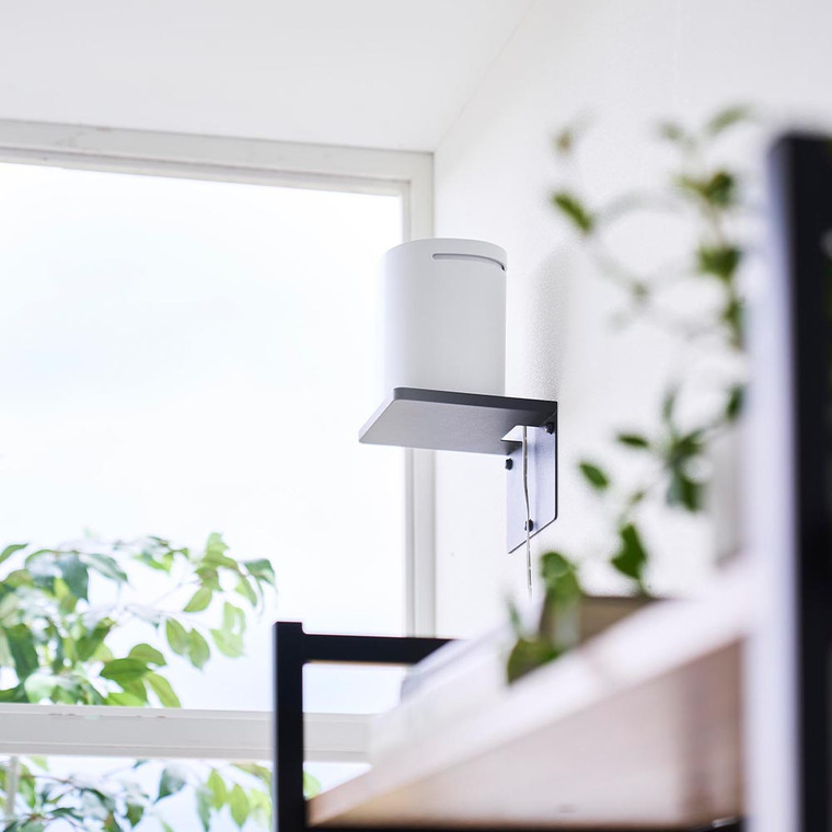 ウォールホームルーターラック タワー 石こうボード壁対応 山崎実業 tower 10231 10232 ホワイト ブラック