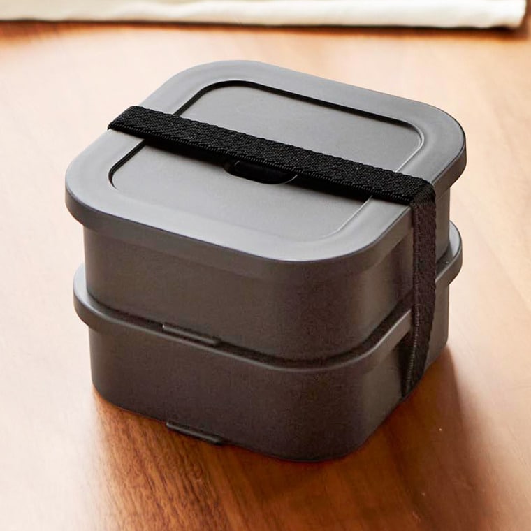 冷凍ごはん容器&バルブ付き密閉ランチボックスセット タワー 山崎実業 公式 tower 1365 1366 ホワイト ブラック / 弁当箱 2段 電子レンジ 冷凍庫 食洗機 OK ザル付き