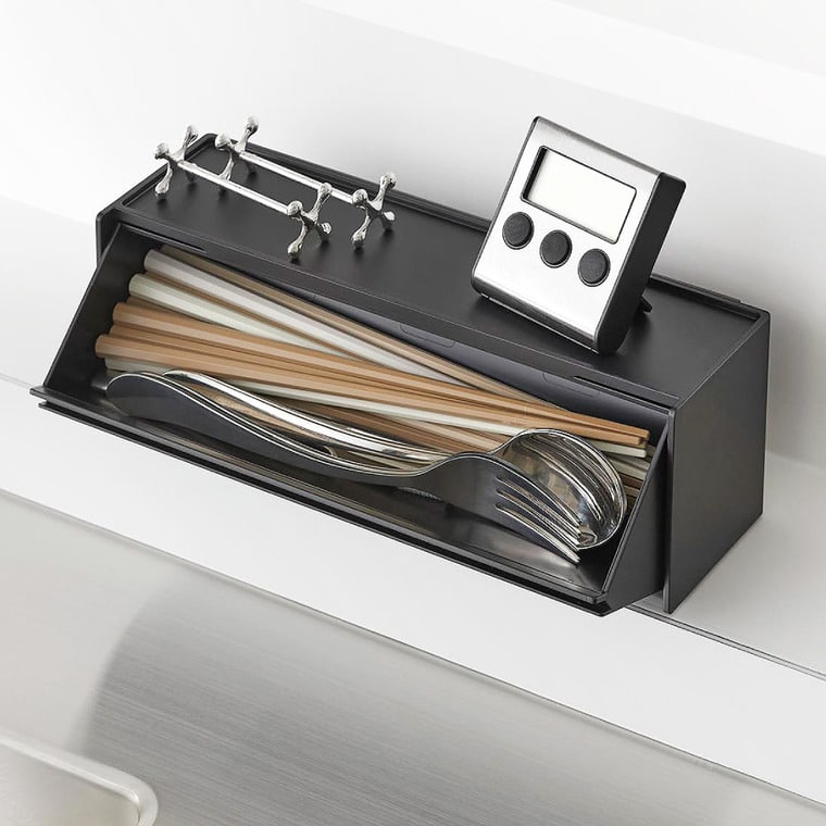 マグネットカトラリーケース タワー 山崎実業 公式 tower 8462 8463 ホワイト ブラック 送料無料
