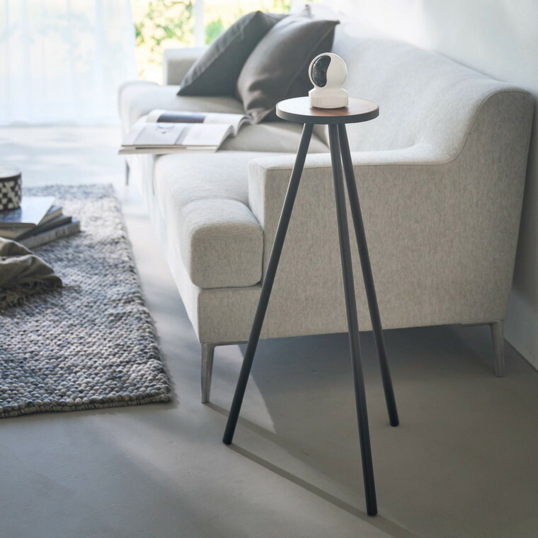 山崎実業 tower ちょこっとハイテーブル タワー 公式 10476 10477 ホワイト ブラック 送料無料