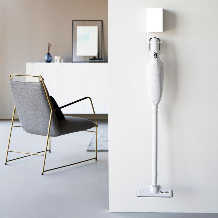 ウォール収納付きコードレスクリーナーホルダー タワー 石こうボード壁対応 山崎実業 公式 tower 10082 10083 ホワイト ブラック 送料無料