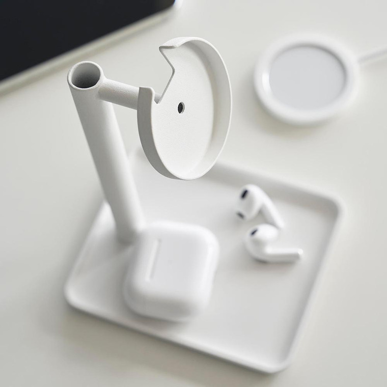 山崎実業 tower トレー付きスマートフォン充電スタンド タワー 公式 10088 10089 ホワイト ブラック