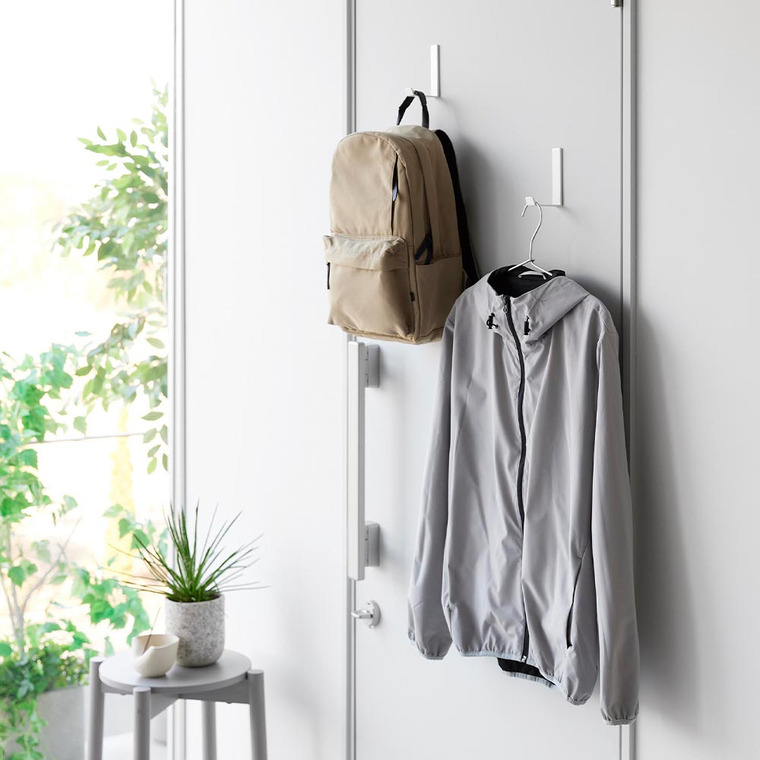 マグネットハンガーフック タワー L 2個組 山崎実業 tower 10235 10236 ホワイト ブラック