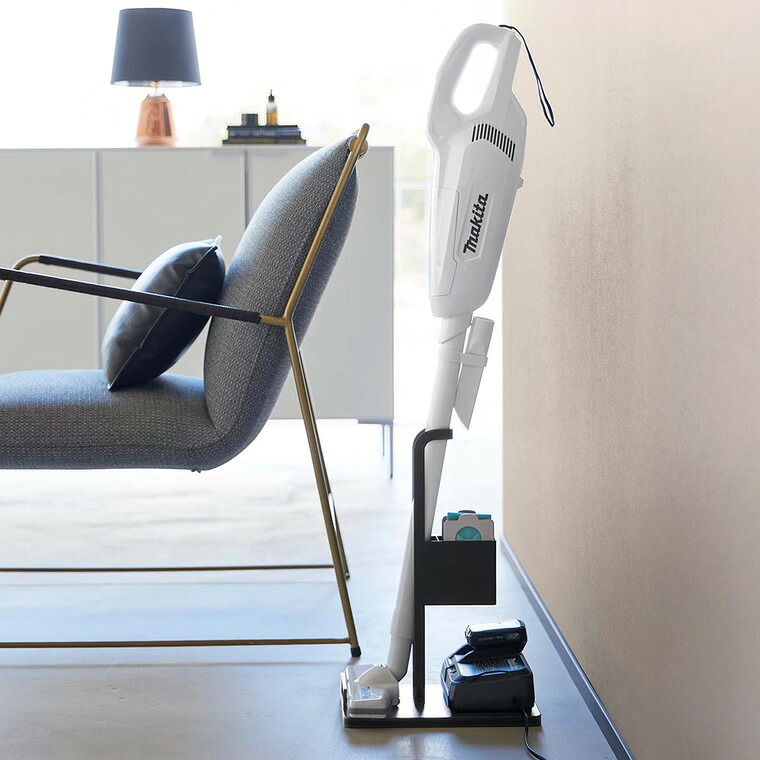 山崎実業 tower スティッククリーナー紙パック&充電器収納スタンド タワー 公式 10260 10261 ホワイト ブラック 送料無料