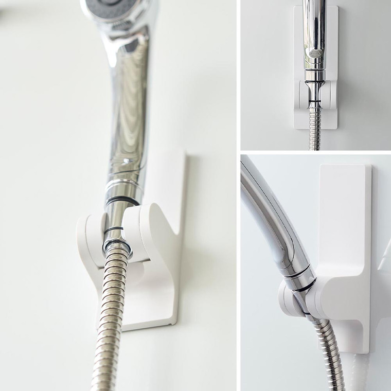 角度が調節できるマグネットシャワーホルダー タワー 山崎実業 tower 10286 10287 ホワイト ブラック