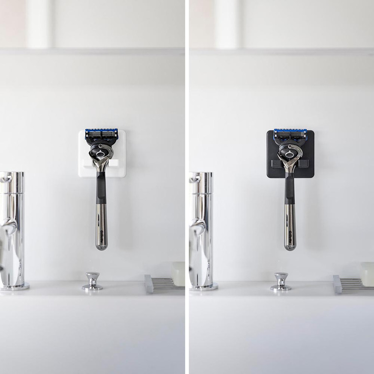 シリコーン吸盤シェーバーホルダー タワー 山崎実業 tower 10300 10301 ホワイト ブラック