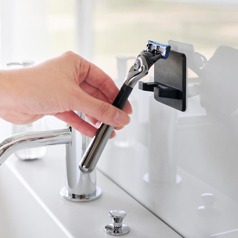 シリコーン吸盤シェーバーホルダー タワー 山崎実業 tower 10300 10301 ホワイト ブラック