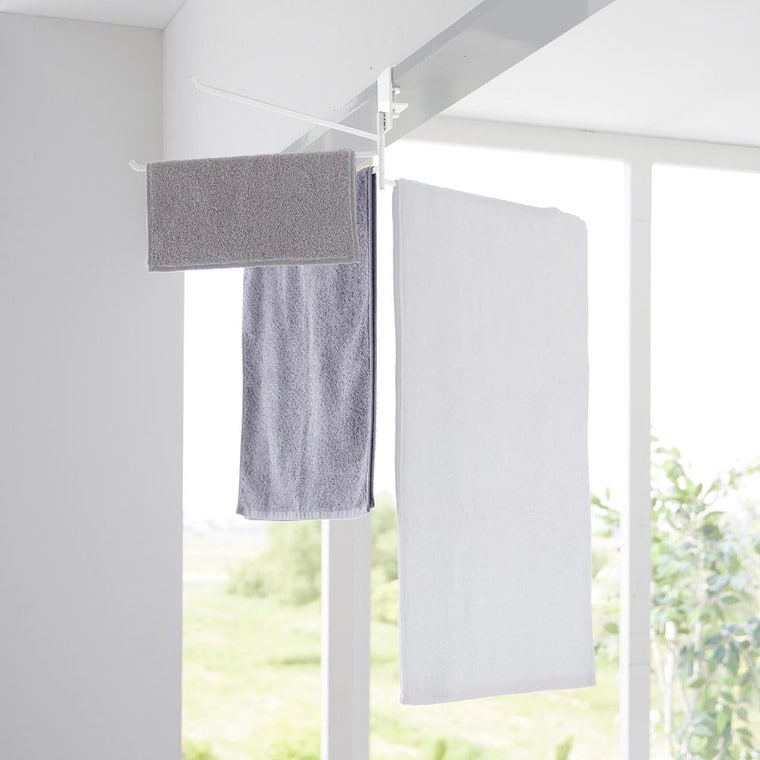 360度回転できる室内物干しタオルハンガー タワー   山崎実業 tower ホワイト ブラック 10322 10323 送料無料